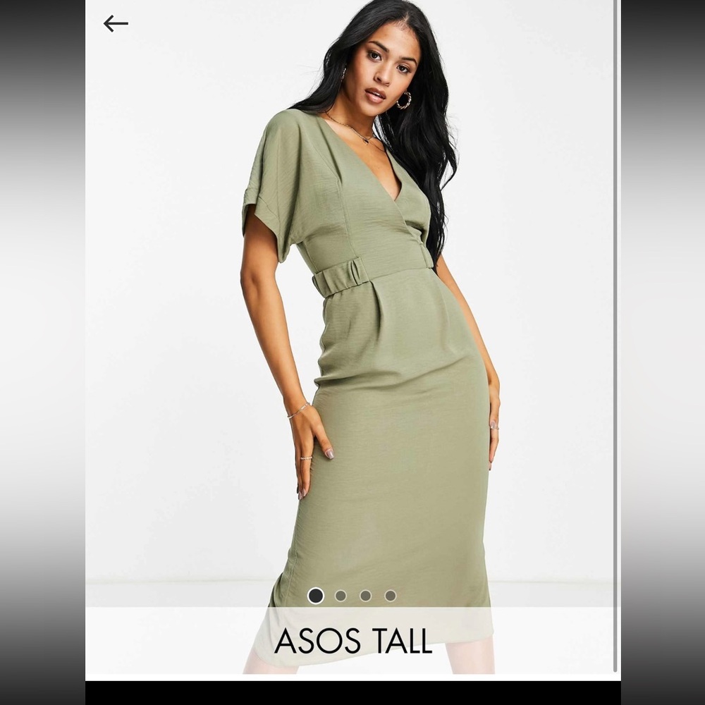 New TALL Wrap Dress